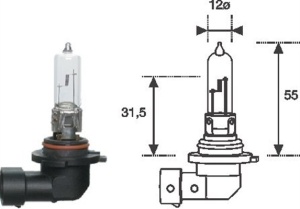 Bec Magneti Marelli HB3 12V 65W P20d