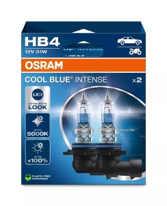 Bec Osram Cool Blue Intense HB4 51W 12V P22d Set 2 buc