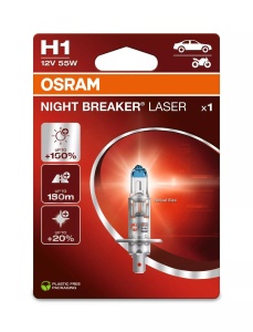 Bec Osram Night Breaker Laser Next Generation H1 12V 55W P14,5s blister