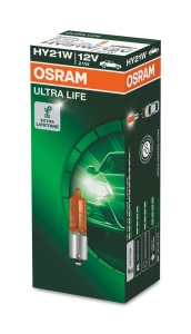 Bec Osram Original Ultra Life HY21W 12V 21W BAW9s