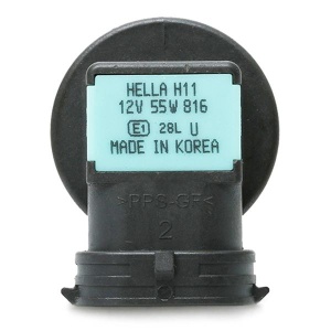 Bec pentru far H11 HELLA 8GH 008 358-121, PGJ19-2, 12V, 55W - Img 2