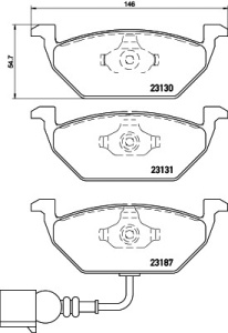 BREMBO P 85 072 Placute de frana - Img 5