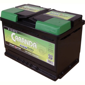 Caranda Start Stop Agm 70Ah 12V