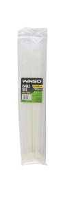 Coliere plastic 4,8x380 Alb - Set 100 buc