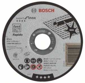 Disc de tăiere drept Expert for Inox - Rapido
