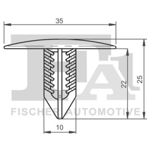 FA1 22-10004.10 Clips, acoperire decorativa si protectie - Img 2