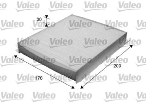 Filtru, aer habitaclu VALEO 715616 echivalente CU 2040 - Img 1