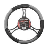 Husa Volan Auto - Gri/Negru