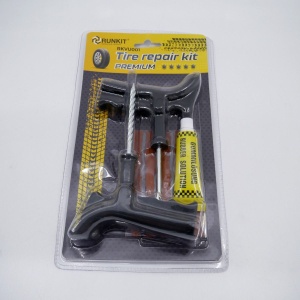 Kit vulcanizare anvelope Premium, maner ergonomic RUNKIT