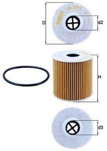 MAHLE ORIGINAL OX 339/2D Filtru ulei - Img 4