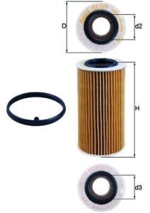 MAHLE ORIGINAL OX 379D Filtru ulei - Img 5
