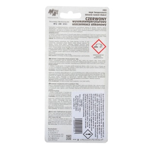 Moje Profesional-Silicon pentru etansare garnituri Rosu 85 g