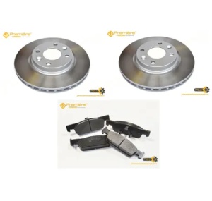 Pachet revizie frane Dacia Logan II 2013-2017, discuri ventilate si placute Premiere Classe - FDF.396 / FPF.207 (054R | 581R)