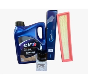 Pachet revizie schimb ulei pentru Dacia Logan / Sandero 1.2 benzina (aftermarket) ulei Elf 900 SXR 5W40