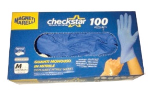 Set 100 buc Manusa nitril marimea L ●Magneti Marelli●