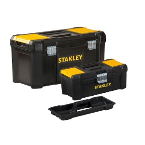 Set 2 cutii de scule Stanley Essential 12" + 19"