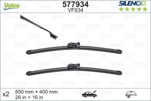 Set lamela stergator Valeo Silencio FlatBlade OE 650/400 mm