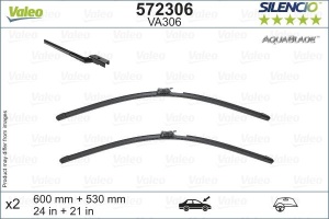 Set stergatoare Valeo Silencio AquaBlade 600/530 mm