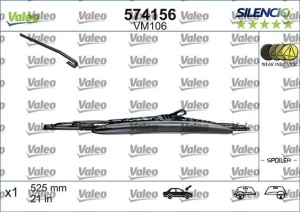 Stergator Valeo Silencio Performance 525mm