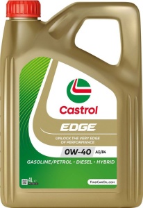 Ulei motor turisme Castrol Edge A3/B4 0W40 4L