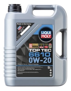Ulei motor turisme Liqui Moly TopTec 6610 0W20 5L