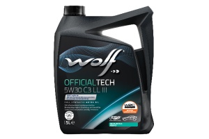 ULEI MOTOR WOLF OFFICIALTECH 5W30 C3 LL III 5L