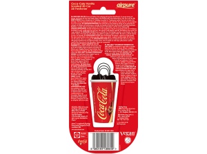 AIRPURE Odorizant pentru mașină, ceașcă 3D, Coca-Cola vanilie