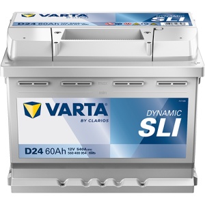 Baterie Auto Varta D24 Dynamic SLI 60Ah, 12V, 560408054K262