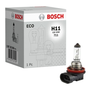 Bec halogen H11 Bosch Eco 12V 55W - Img 1