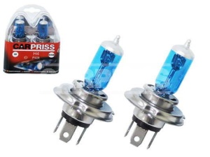 Bec imitatie xenon 30% H4 12V 60/ 55W P43t Set 2 buc