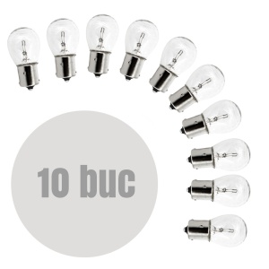 Bec MTR P21W 12V 21W BA15s Set 10 buc