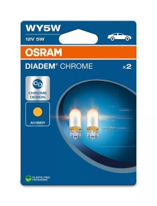 Bec Osram Diadem Chrome WY5W Set 2 buc