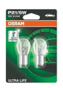 Bec Osram Ultra Life P21/5W 12V BAY15d
