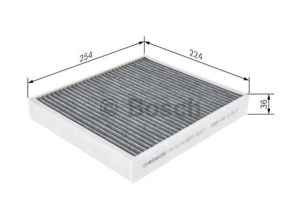BOSCH 1 987 435 502 R5502 Filtru, aer habitaclu echivalent CUK 26 010 - Img 4