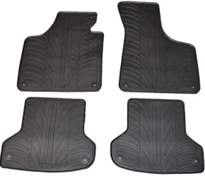 Covorase cauciuc Audi A3 8P 2003-2011, Gledring , 4 buc.
