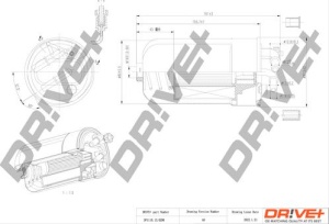 Dr!ve+ DP1110.13.0290 - Filtru combustibil