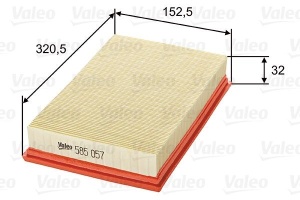 Filtru de aer VALEO 585057 echivalenta C 28 100 - Img 5