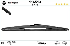Lamela stergator spate SWF Wiper Rear LHD/RHD 300 mm