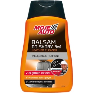 Lotiune pentru tapiterie piele 3 in 1, Moje Auto, 250 ml