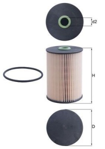 MAHLE ORIGINAL KX 228D Filtru combustibil - Img 3