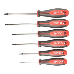 Set 6 șurubelnițe Milwaukee Torx T10 / T15 / T20 / T25 / T30 / T40