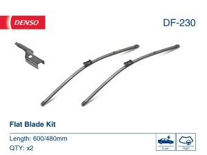 Set Lamela stergator Denso Flat 600/480 mm