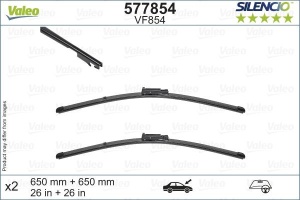 Set lamela stergator Valeo Silencio FlatBlade OE 650/650 mm