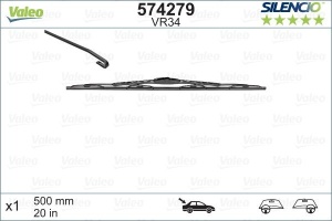 Stergator Valeo Silencio Performance 500mm