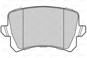 VALEO 302258 Placute de frana - Img 3