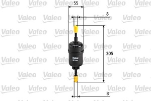 VALEO 587023 Filtru combustibil - Img 3