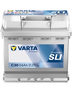 VARTA DYNAMIC SLI C30 12V 54Ah 530A - Img 3