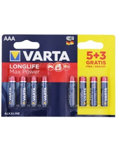 Baterie Varta LongLife Max Power AA - LR6 - 8 buc