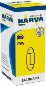 Bec iluminare compartiment motor NARVA Standard C5W 12V 17125