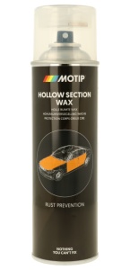 Ceara anticoroziva pentru goluri caroserie Motip Hollow Section WAX 500 ml